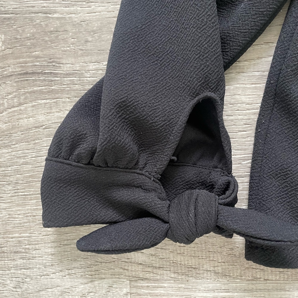 Off the shoulder black Free Press blouse - Picture 4 of 4